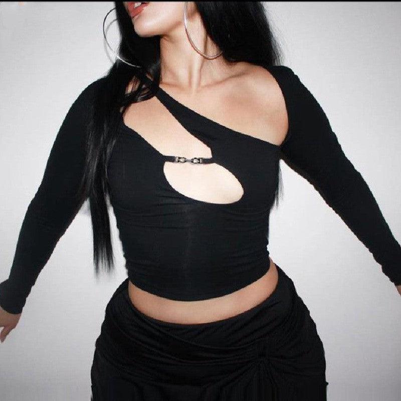 Cheky - Hollow Out Crop Top