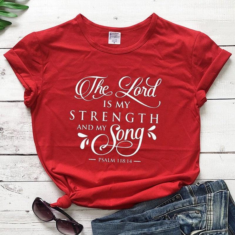 Cheky - T-Shirt Women Fashion Retro Funny Jesus T-Shirt Faith Slogan Art Top