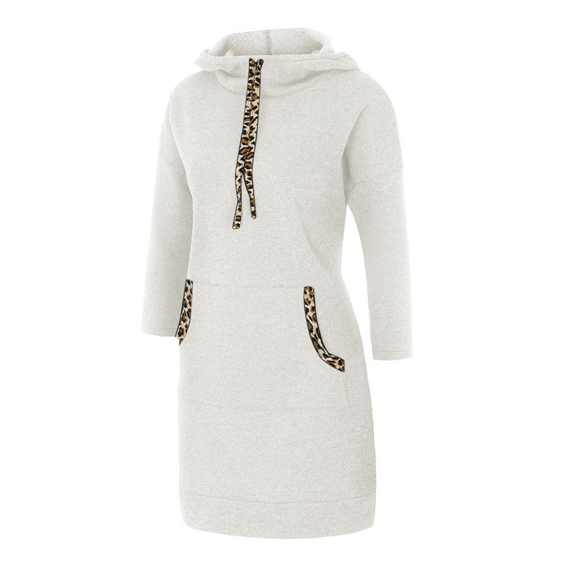 Cheky - Hooded hoodie for women