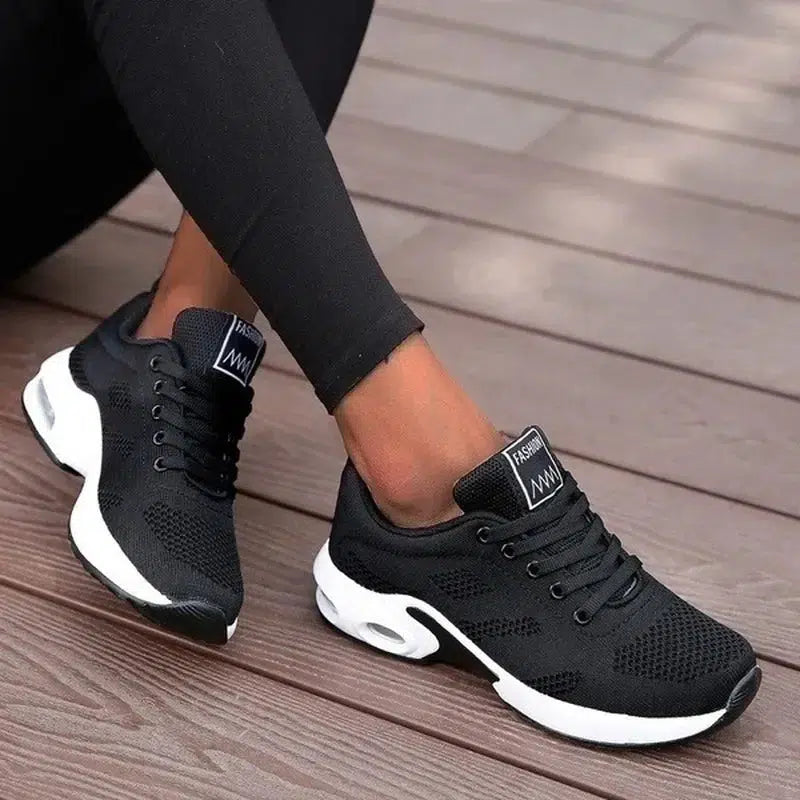 Cheky - Women Running Shoes Breathable Casual Shoes Outdoor Light Weight White Tenis Sports Shoes Casual Walking Sneakers for Wamen