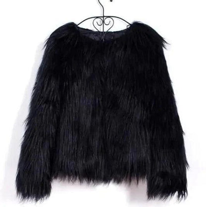 Cheky - new autumn and winter foreign trade ladies fur coat